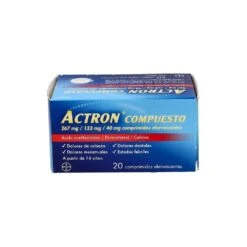 Bayer Actron Compuesto 20 Comprimidos Efervescentes