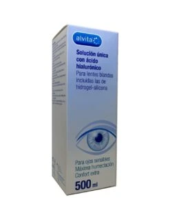 Alvita Solución Única Ácido Hialurónico 500 Ml