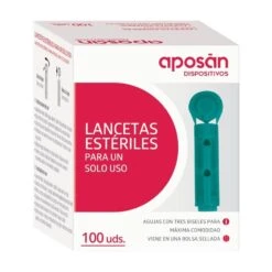 Aposan Lancetas 100 Uds