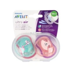 Avent Chupete Silicona Ultra Air +18 Meses 2 Uds