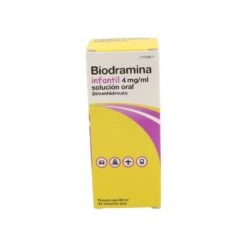 Biodramina Infantil 4 Mg/Ml Solucion Oral 60 Ml