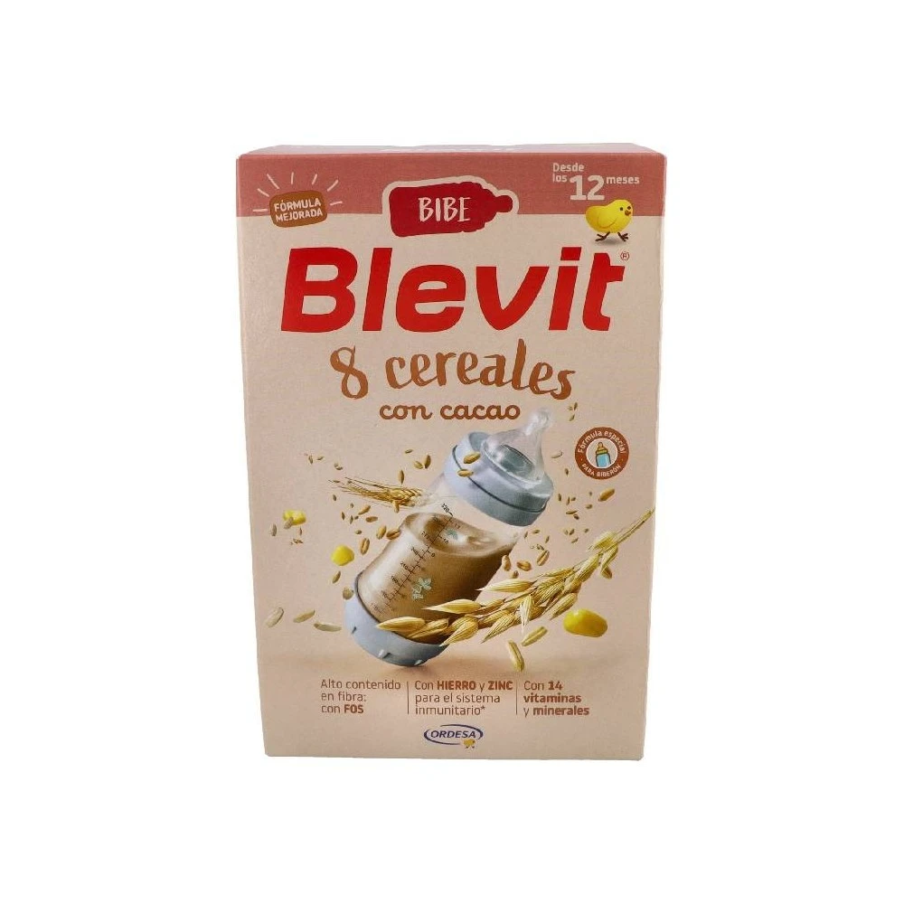 Blevit Bibe 8 Cereales Y Cacao 500 G 1 Blevit Bibe 8 Cereales Y Cacao 500 G