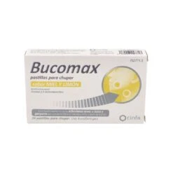 Bucomax 24 Pastillas Para Chupar Miel Y Limon