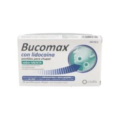 Bucomax Lidocaina 24 Pastillas Para Chupar Menta