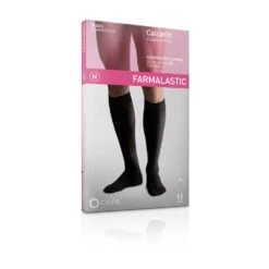 Calcetin Farmalastic Negro Grande