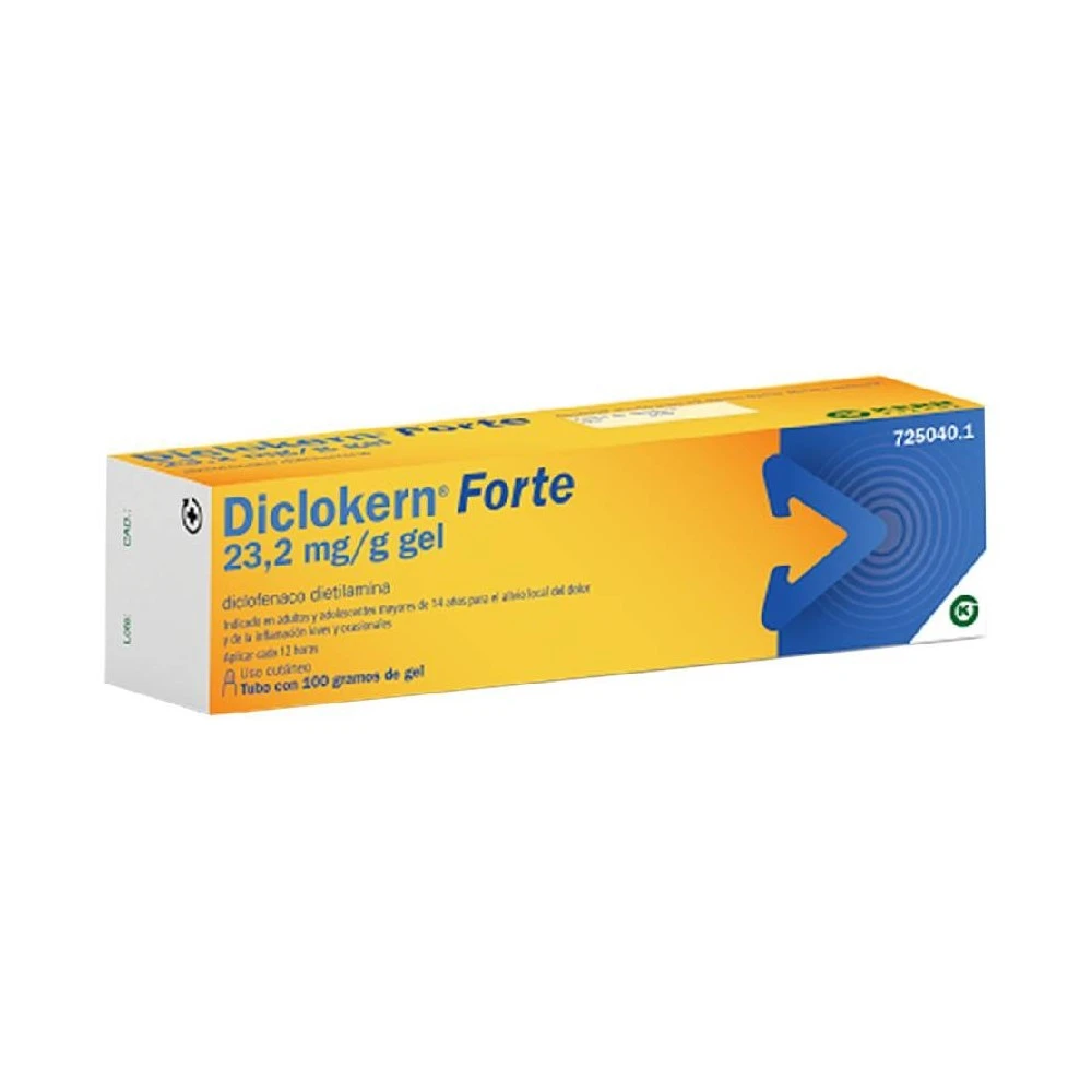 Diclokern Forte 23,2 Mg/G Gel 100 G 1 Diclokern Forte 23,2 Mg/G Gel 100 G