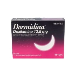 Dormidina 12.5 Mg 14 Comprimidos Recubiertos -Farmacia de Jaime dormidina 125 mg 14 comprimidos recubiertos 1