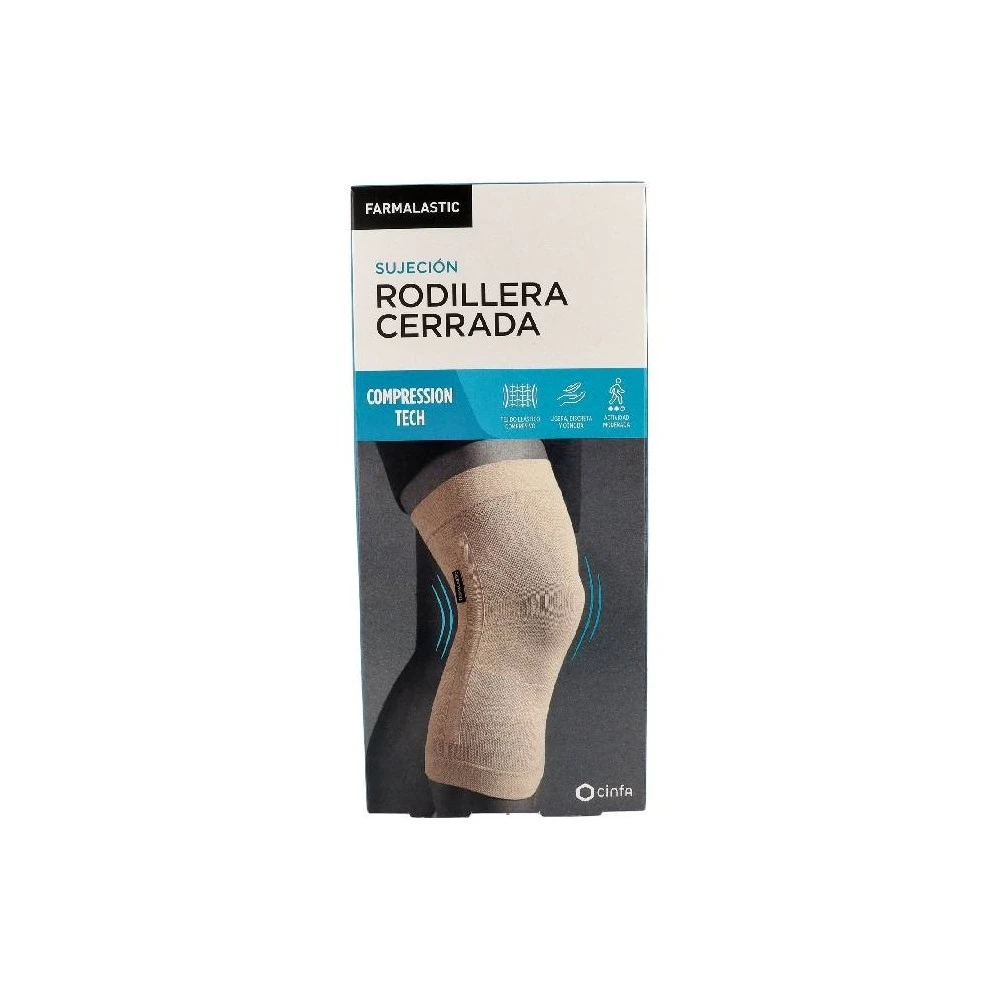 Farmalastic Compression Tech Rodillera Cerrada Pequeña 2 Farmalastic Compression Tech Rodillera Cerrada Pequeña - Imagen 2