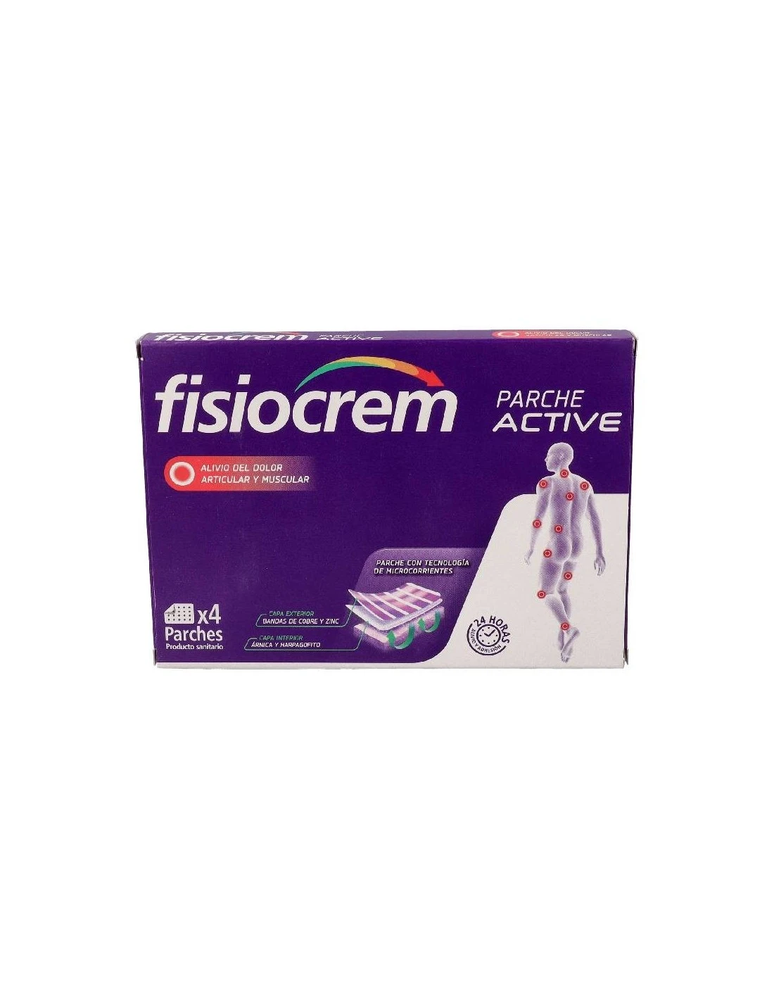 Fisiocrem Parche Active 4 Uds 1 Fisiocrem Parche Active 4 Uds