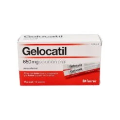 Gelocatil 650 Mg 12 Sobres Solucion Oral