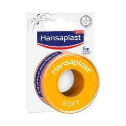 Hansaplast Esparadrapo Soft 5m X 2,5cm