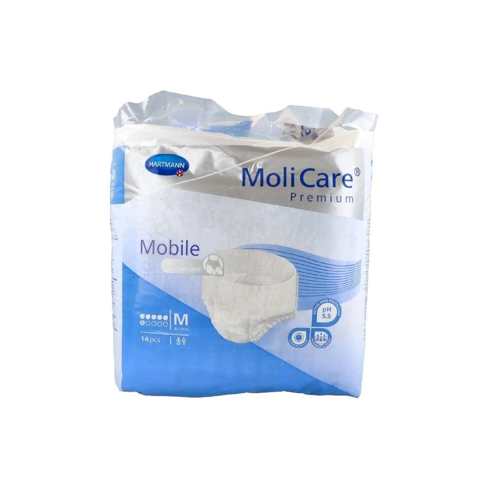 Molicare Mobile Medium 14 Uds 2 Molicare Mobile Medium 14 Uds - Imagen 2