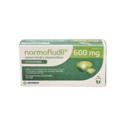 Normofludil 600 Mg 20 Comprimidos Dispersables
