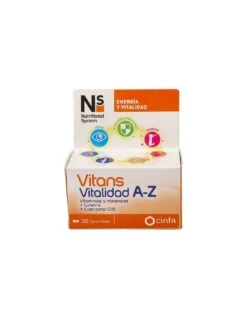 Ns Vitans Vitalidad A-Z 30 Comp -Farmacia de Jaime ns vitans vitalidad a z 30 comp 1