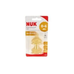 Nuk First Tetina Latex 1M Leche 2 Uds