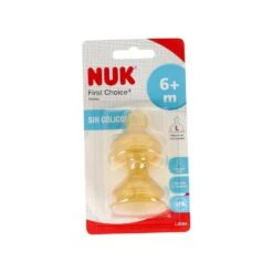 Nuk First Tetina Latex 2L Alimento 2 Uds