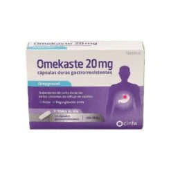 Omekaste 20 Mg 14 Capsulas