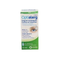 Optialerg 5 Mg/Ml + 0,25 Mg/Ml 10 Ml Colirio
