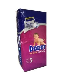 Pañal Dodot Activity T3 6-10 Kg 56 Uds