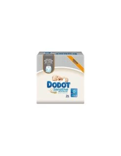 Pañal Dodot Sensitive Talla 0 0-3 Kg 24 Uds