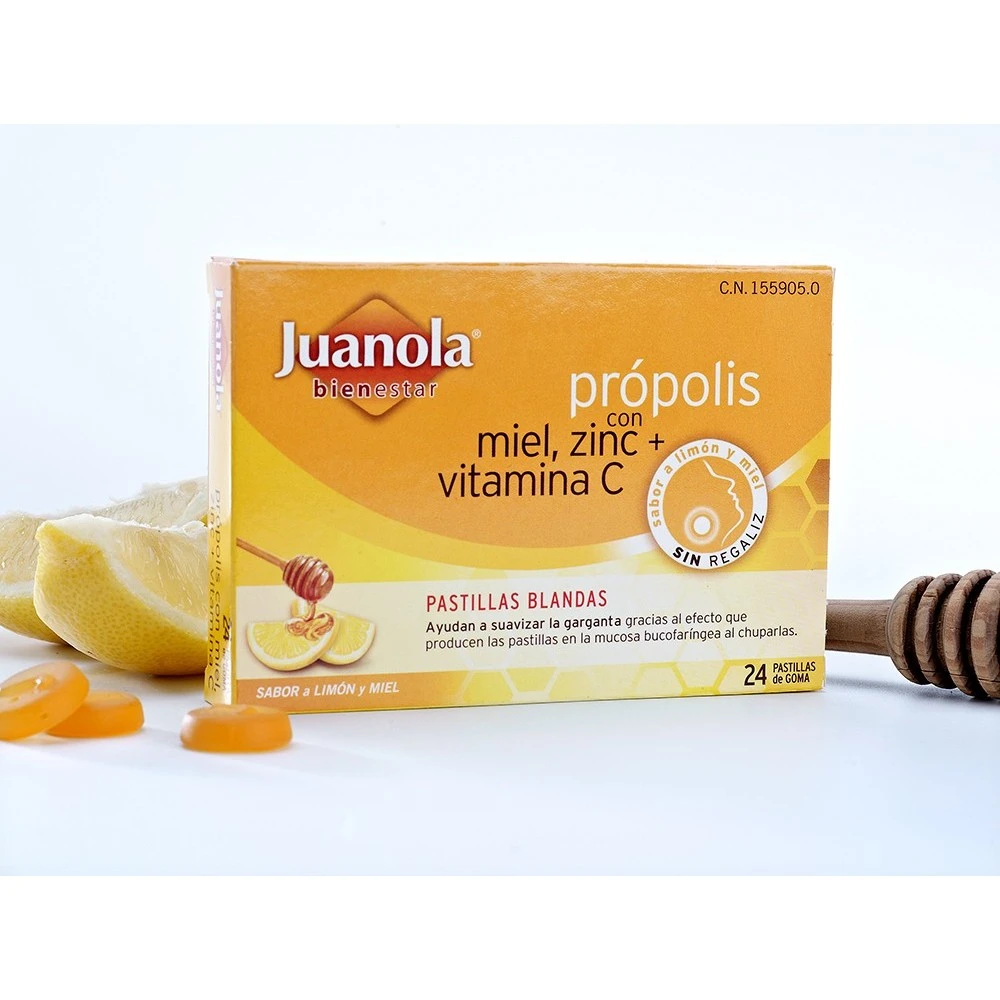 Angelini Pastillas Juanola Propolis Miel Vit C 24 Uds 1 Angelini Pastillas Juanola Propolis Miel Vit C 24 Uds