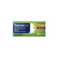 Pharmafren 200/30 Mg 20 Capsulas