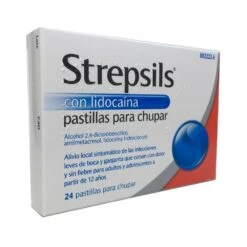 Strepsils Lidocaina 24 Pastillas Para Chupar