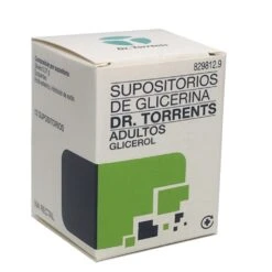 Supositorios Glicerina Dr Torrents Adultos 12 Uds