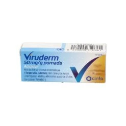 Viruderm 50 Mg/G Pomada 1 Tubo 2 G
