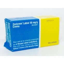 Zovicrem Labial 50 Mg/G Crema 1 Tubo 2 G